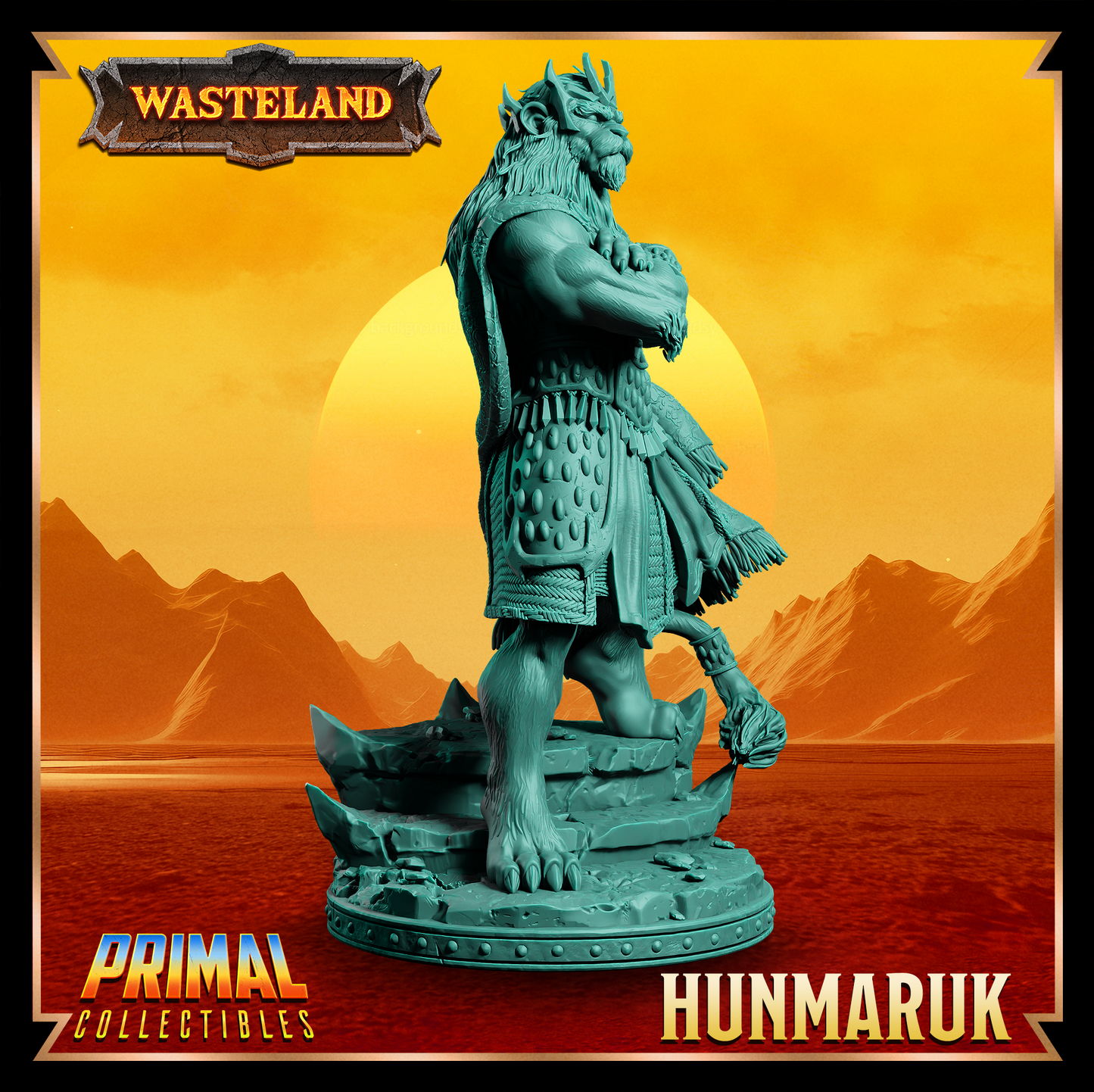 Hunmaruk - Sorcerer King | 32mm / 75mm Scale | PRIMAL Collectibles