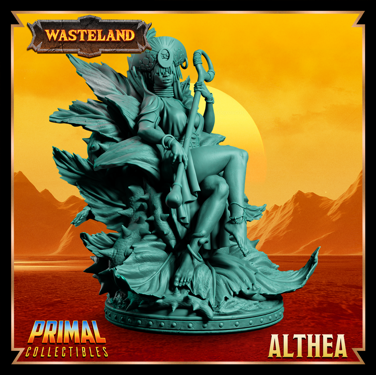 Althea - Sorcerer Queen | 32mm / 75mm Scale | PRIMAL Collectibles