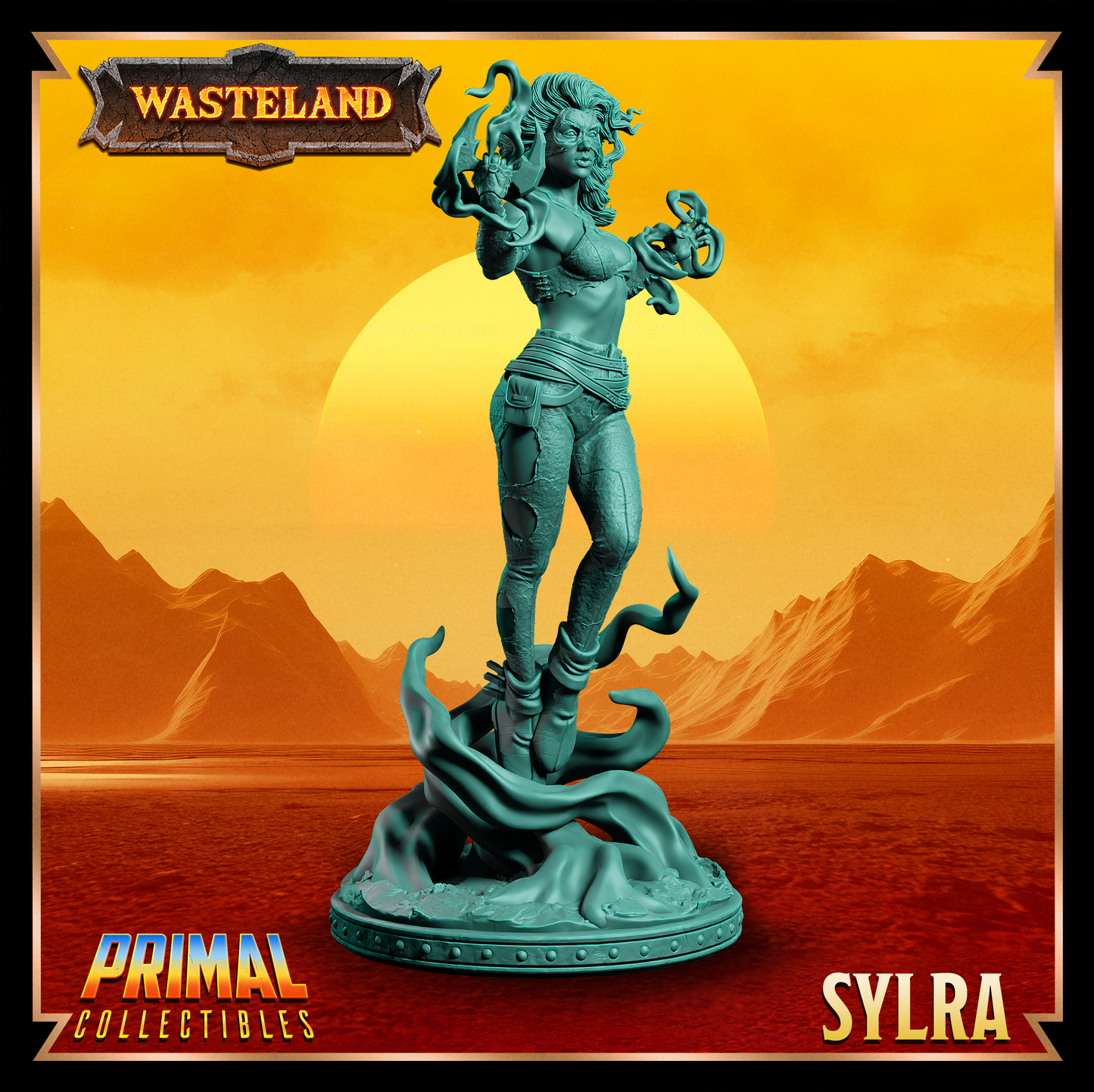 Sylra - Witch | 32mm / 75mm Scale | PRIMAL Collectibles