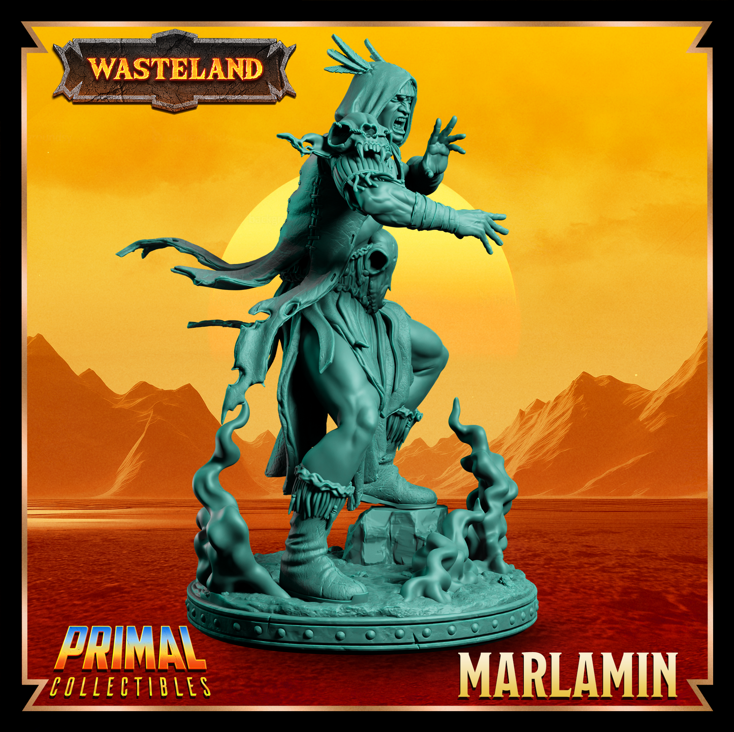 Marlamin - Cleric | 32mm / 75mm Scale | PRIMAL Collectibles