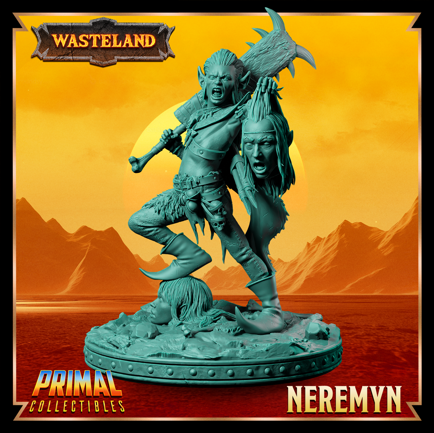 Neremyn - Halfling | 32mm / 75mm Scale | PRIMAL Collectibles