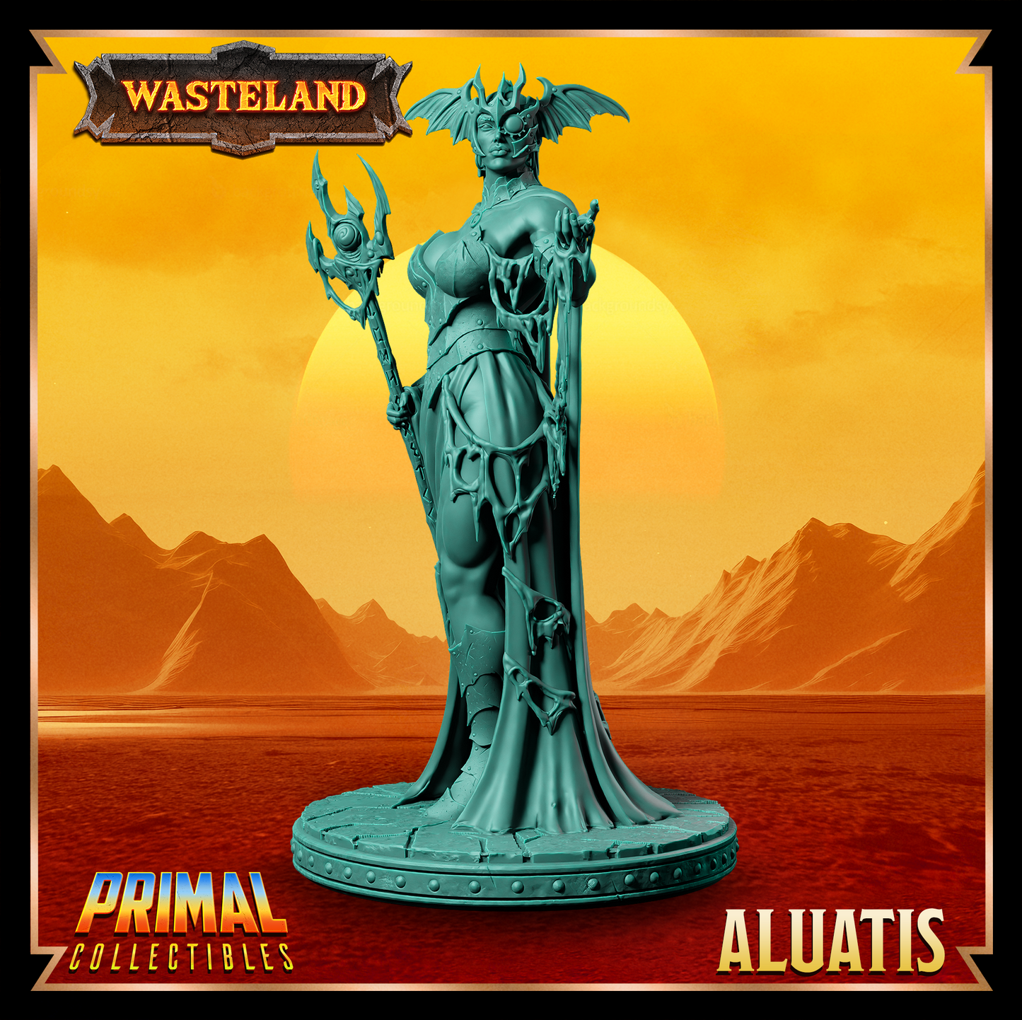 Aluatis - Human | 32mm / 75mm Scale | PRIMAL Collectibles