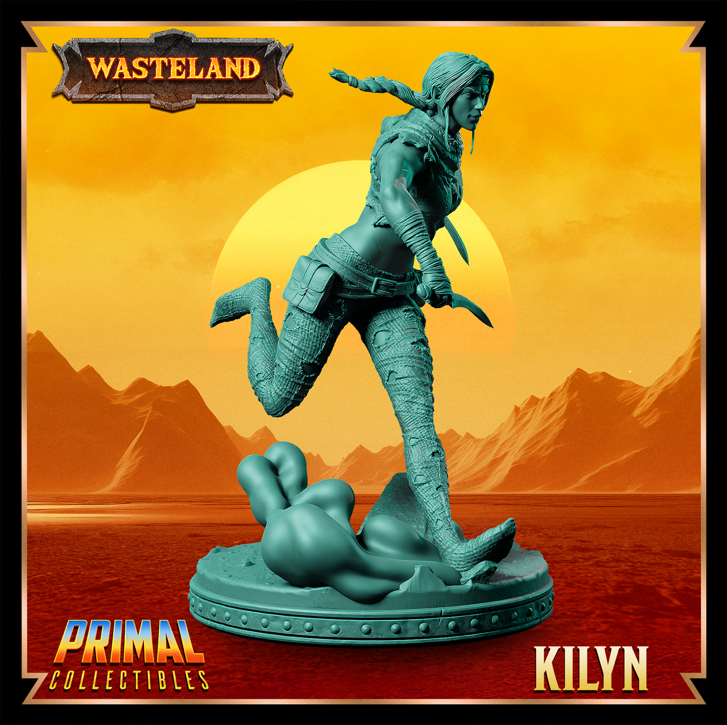 Kilyn - Elf | 32mm / 75mm Scale | PRIMAL Collectibles