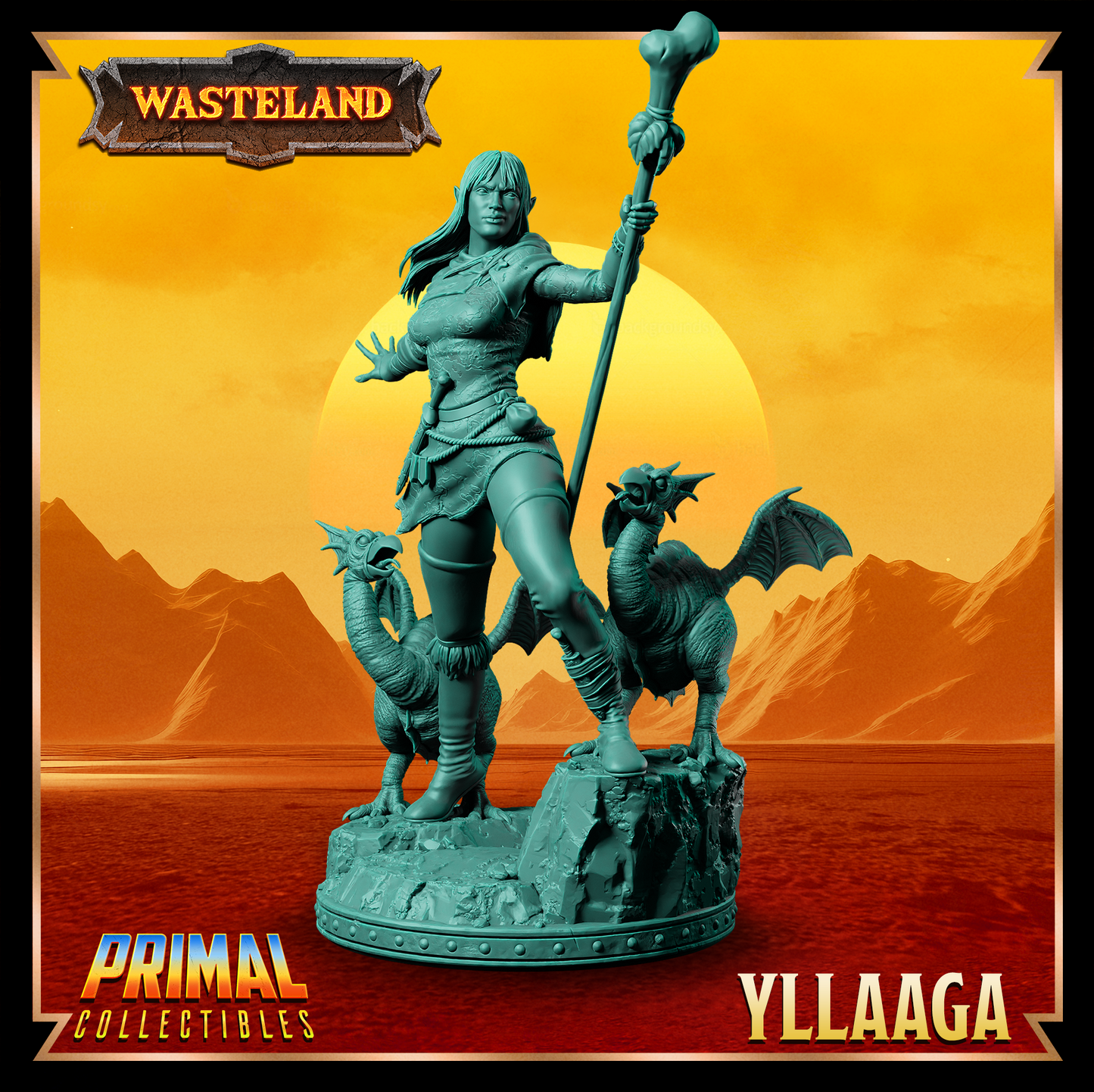 Yllaaga - Half Elf | 32mm / 75mm Scale | PRIMAL Collectibles