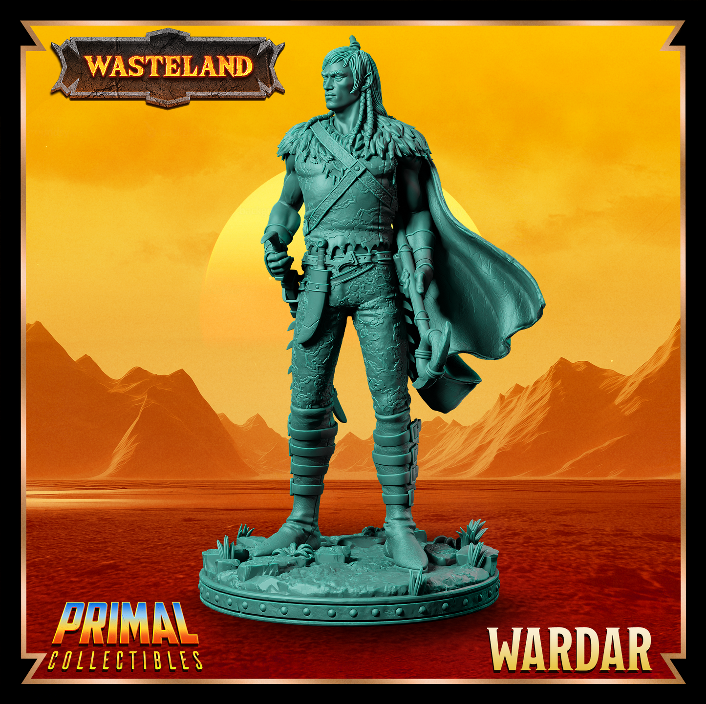 Wardar - Elf | 32mm / 75mm Scale | PRIMAL Collectibles