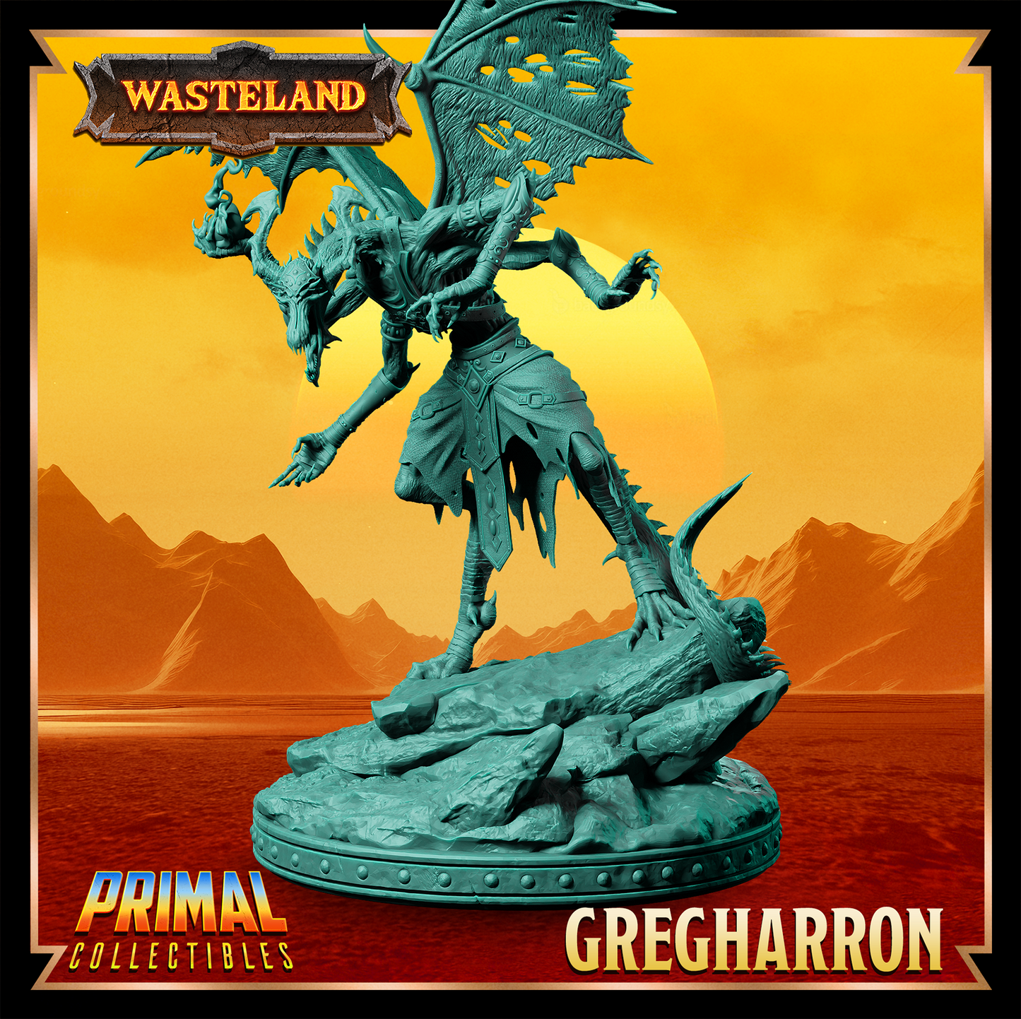 Gregharron - Sorcerer King | 32mm Scale | PRIMAL Collectibles