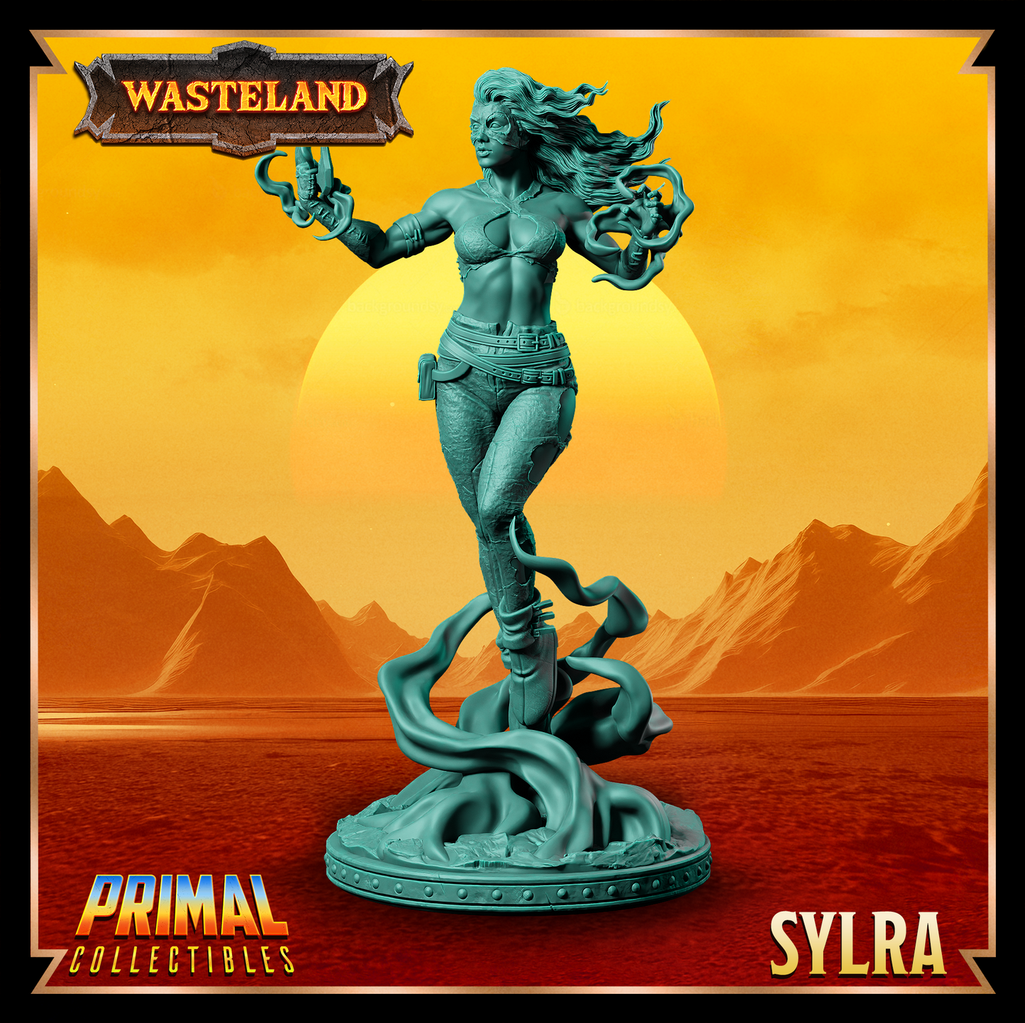 Sylra - Witch | 32mm / 75mm Scale | PRIMAL Collectibles