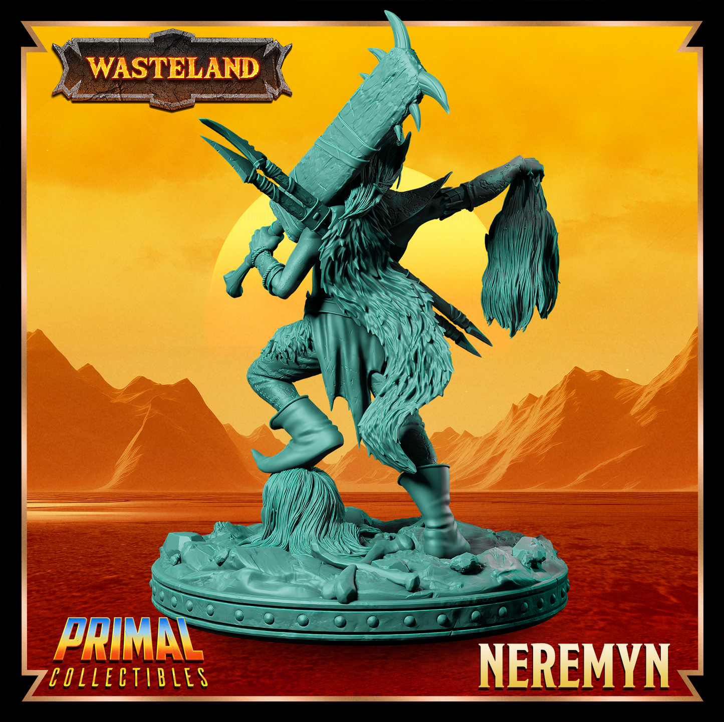 Neremyn - Halfling | 32mm / 75mm Scale | PRIMAL Collectibles