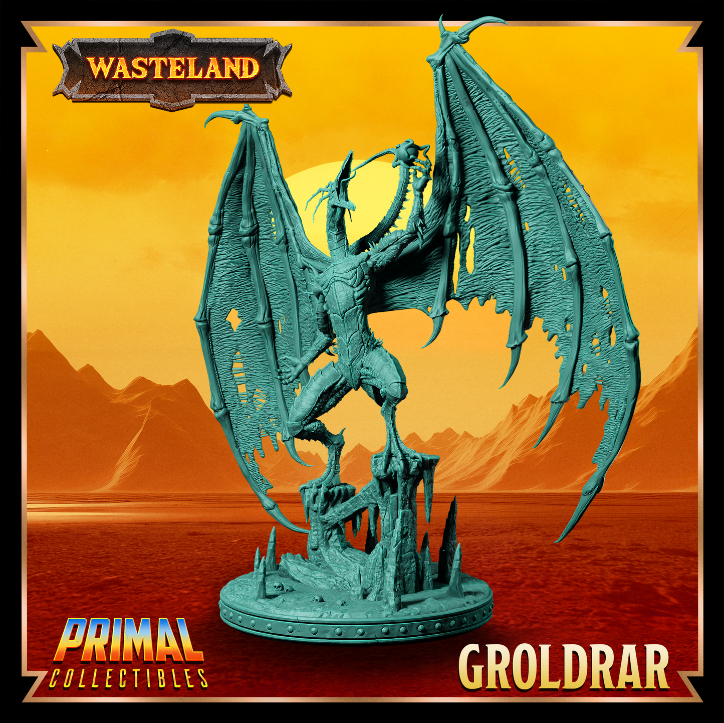 Groldrar - Sorcerer King | 32mm Scale | PRIMAL Collectibles