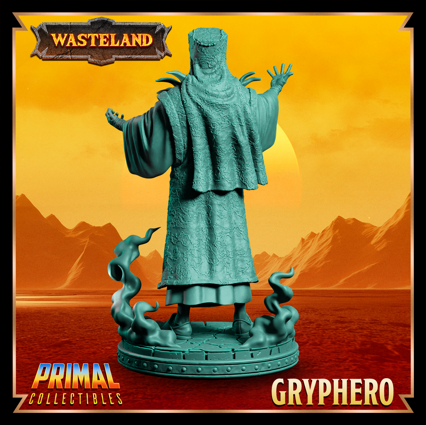 Gryphero - Templar | 32mm / 75mm Scale | PRIMAL Collectibles