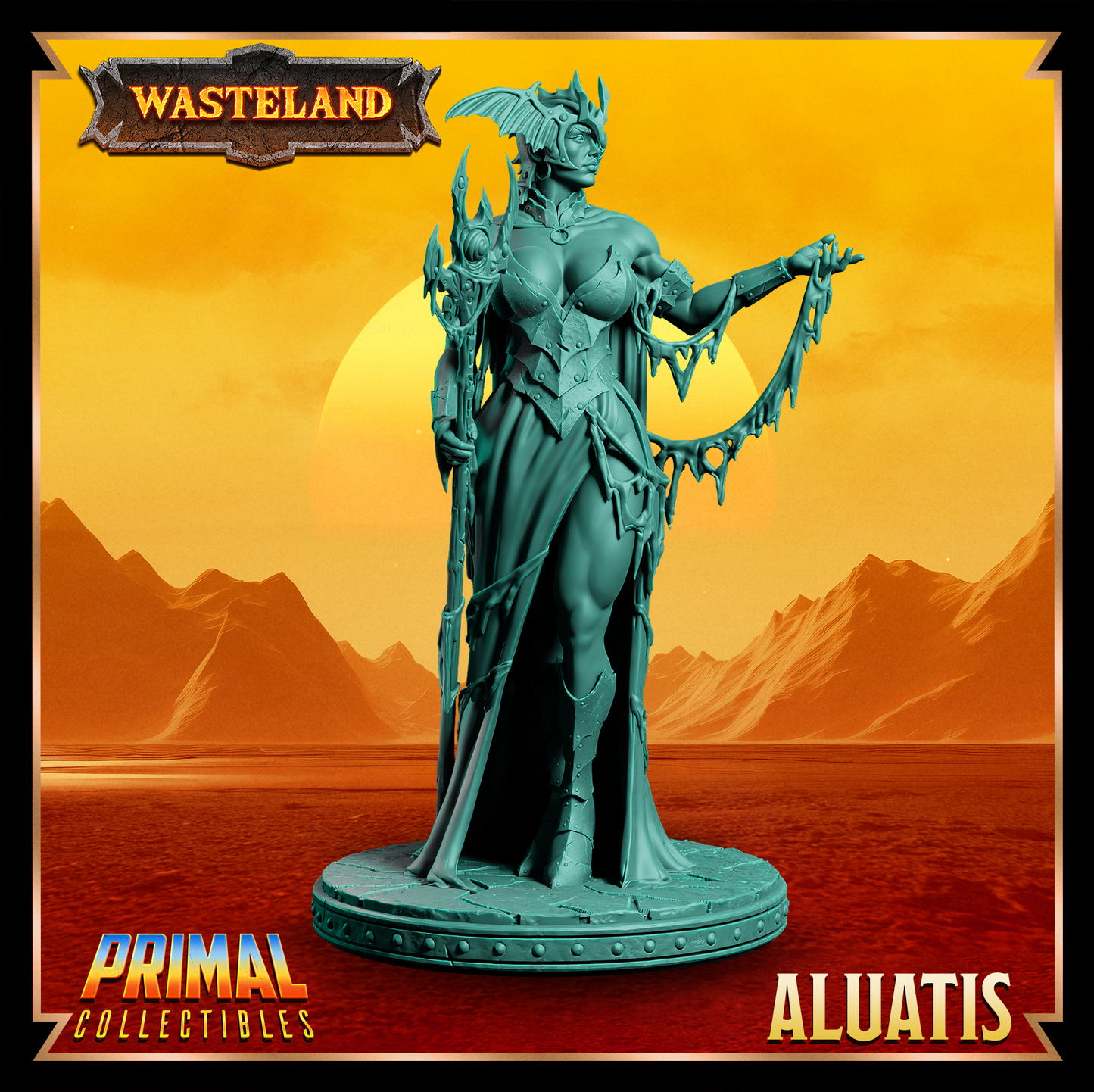Aluatis - Human | 32mm / 75mm Scale | PRIMAL Collectibles