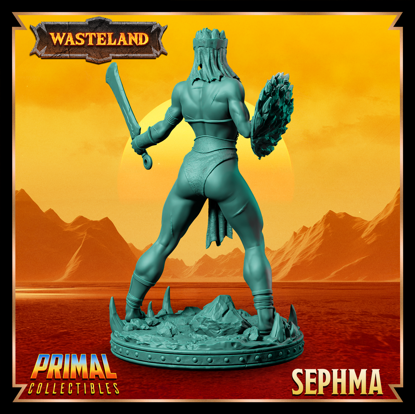 Sephma - Gladiator | 32mm / 75mm Scale | PRIMAL Collectibles