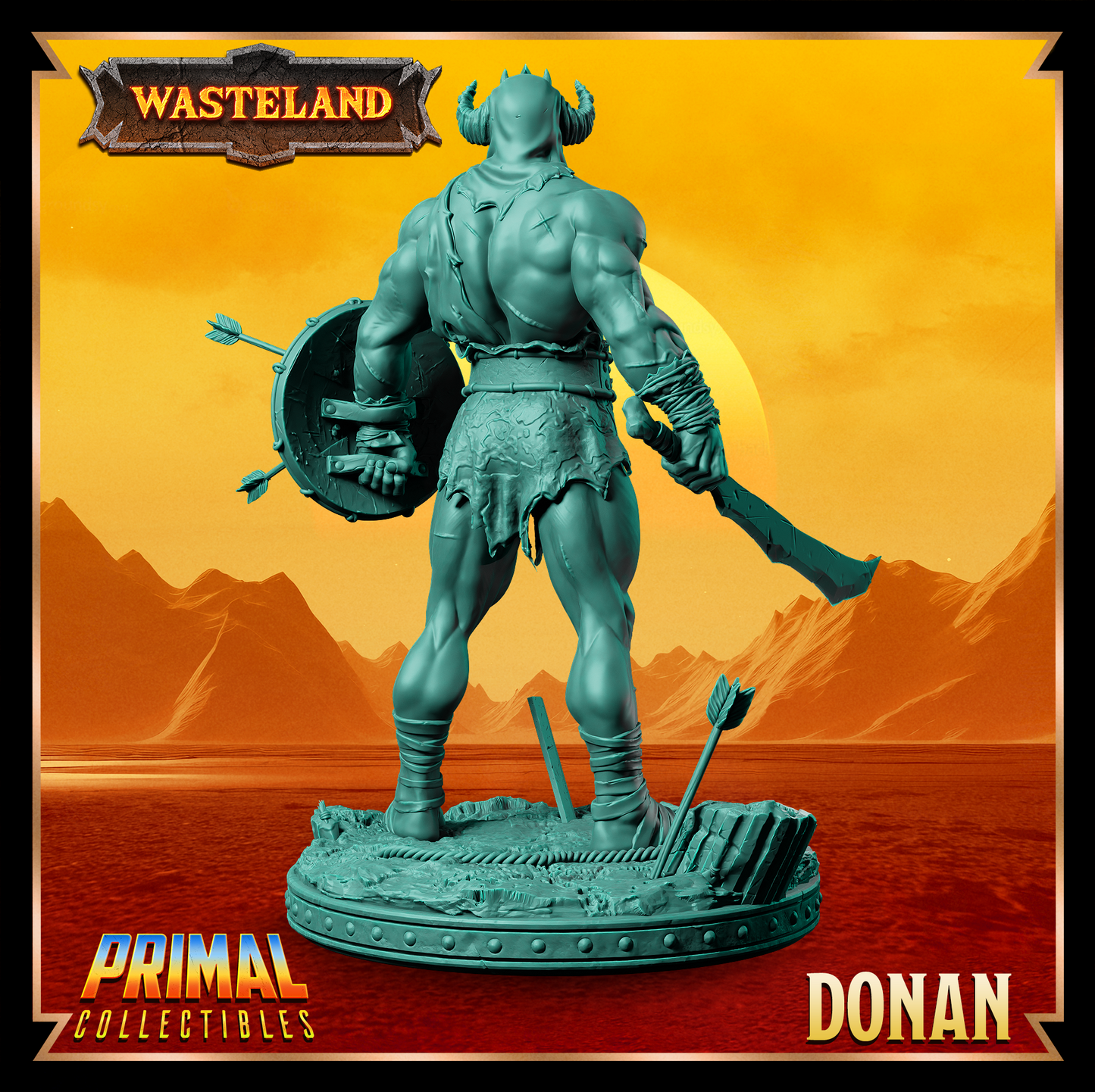 Donan - Gladiator | 32mm / 75mm Scale | PRIMAL Collectibles