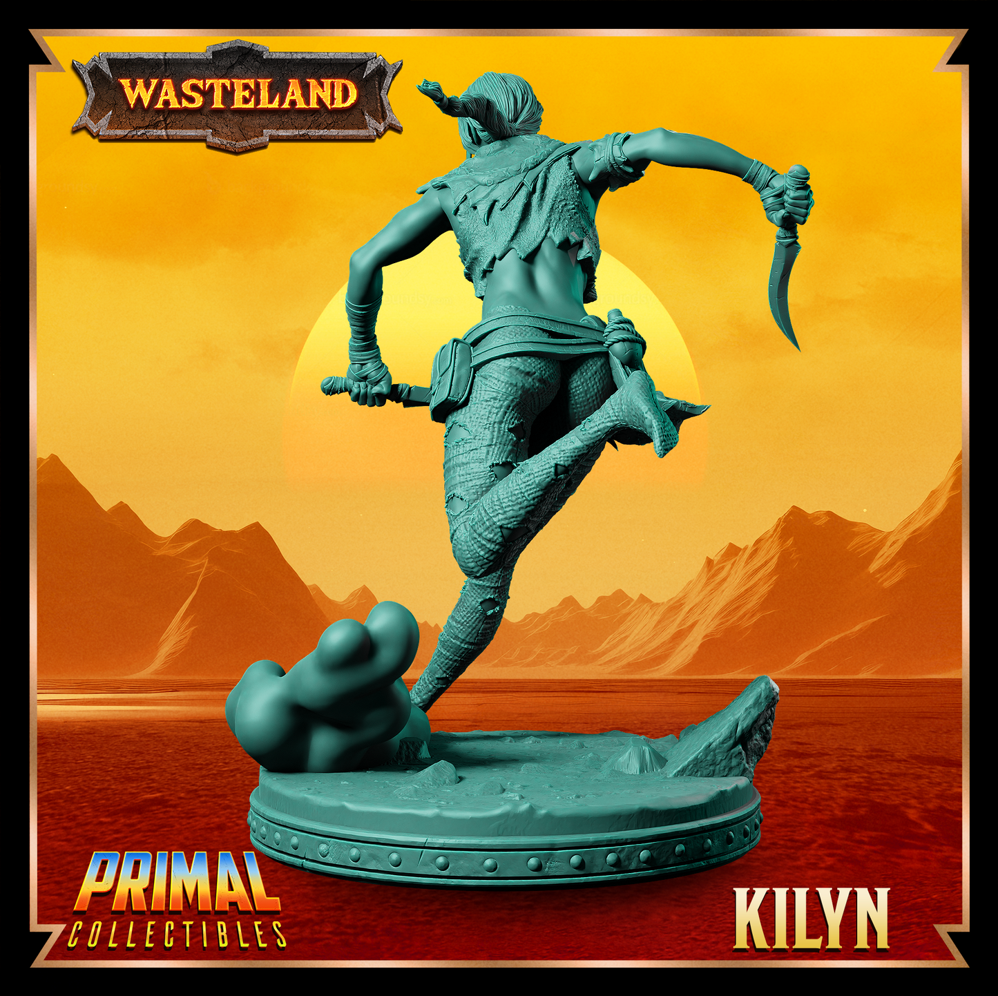Kilyn - Elf | 32mm / 75mm Scale | PRIMAL Collectibles