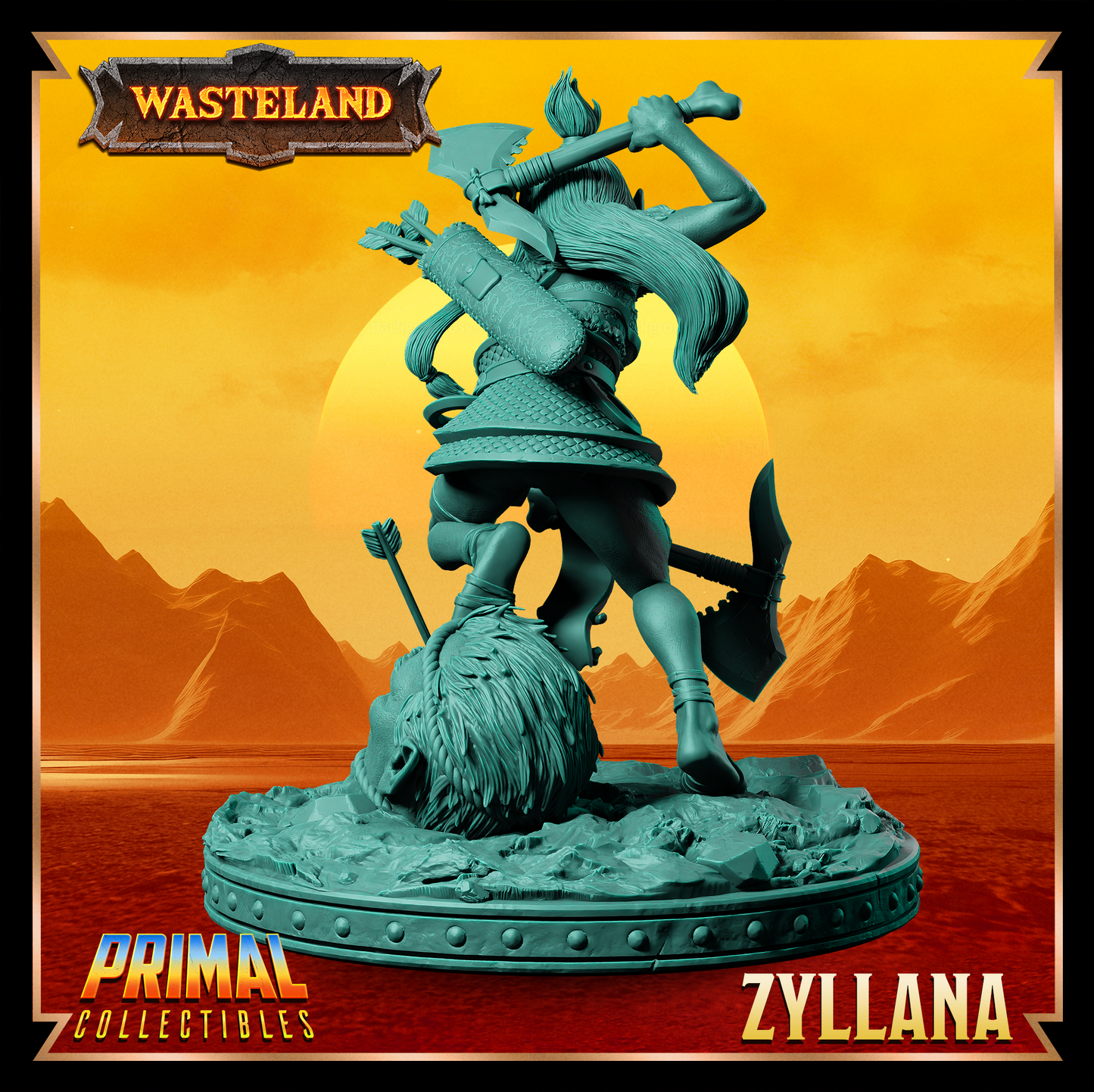 Zyllana - Halfling | 32mm / 75mm Scale | PRIMAL Collectibles