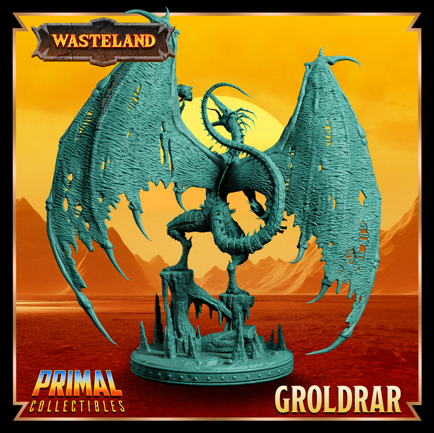 Groldrar - Sorcerer King | 32mm Scale | PRIMAL Collectibles