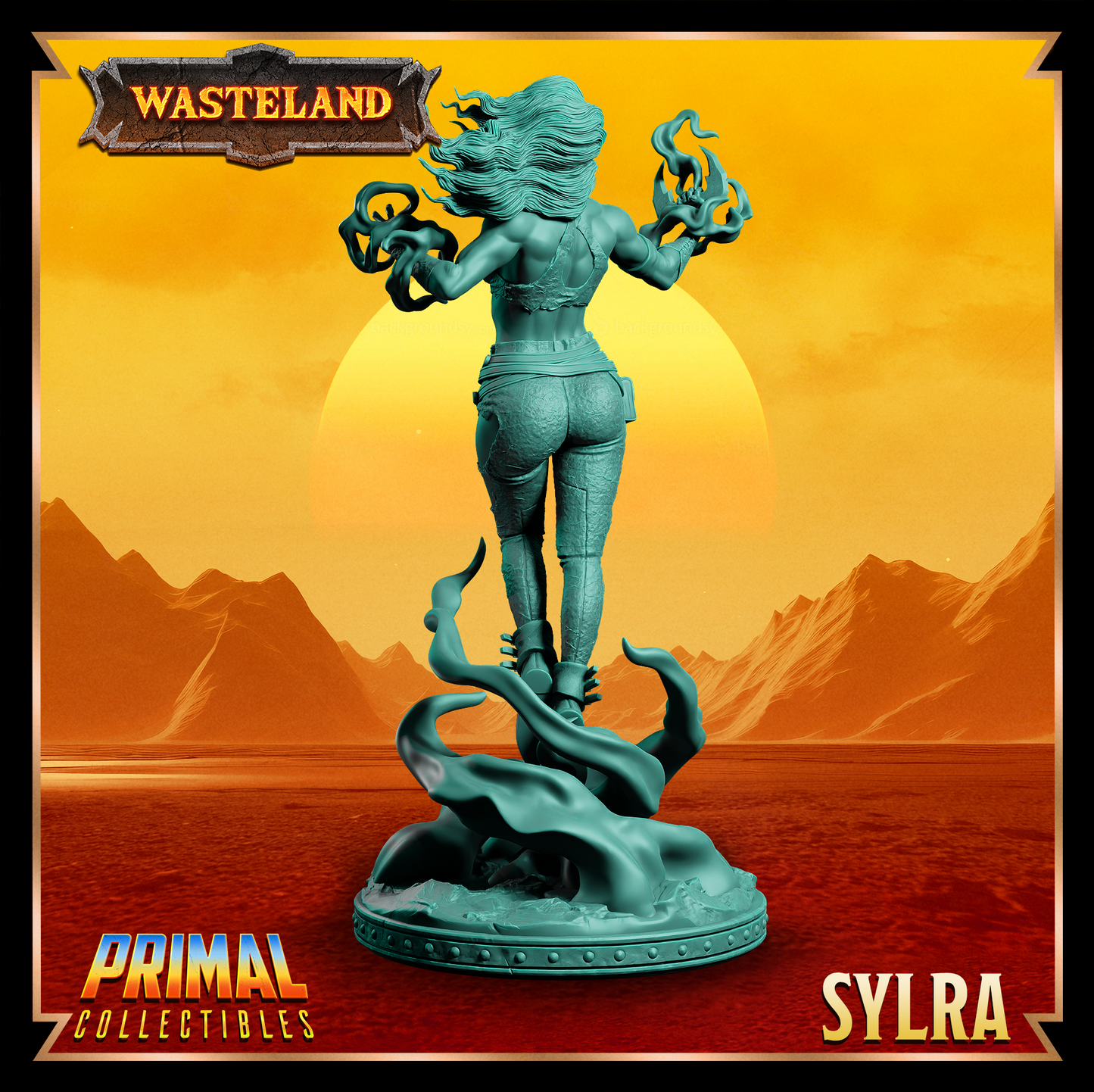 Sylra - Witch | 32mm / 75mm Scale | PRIMAL Collectibles