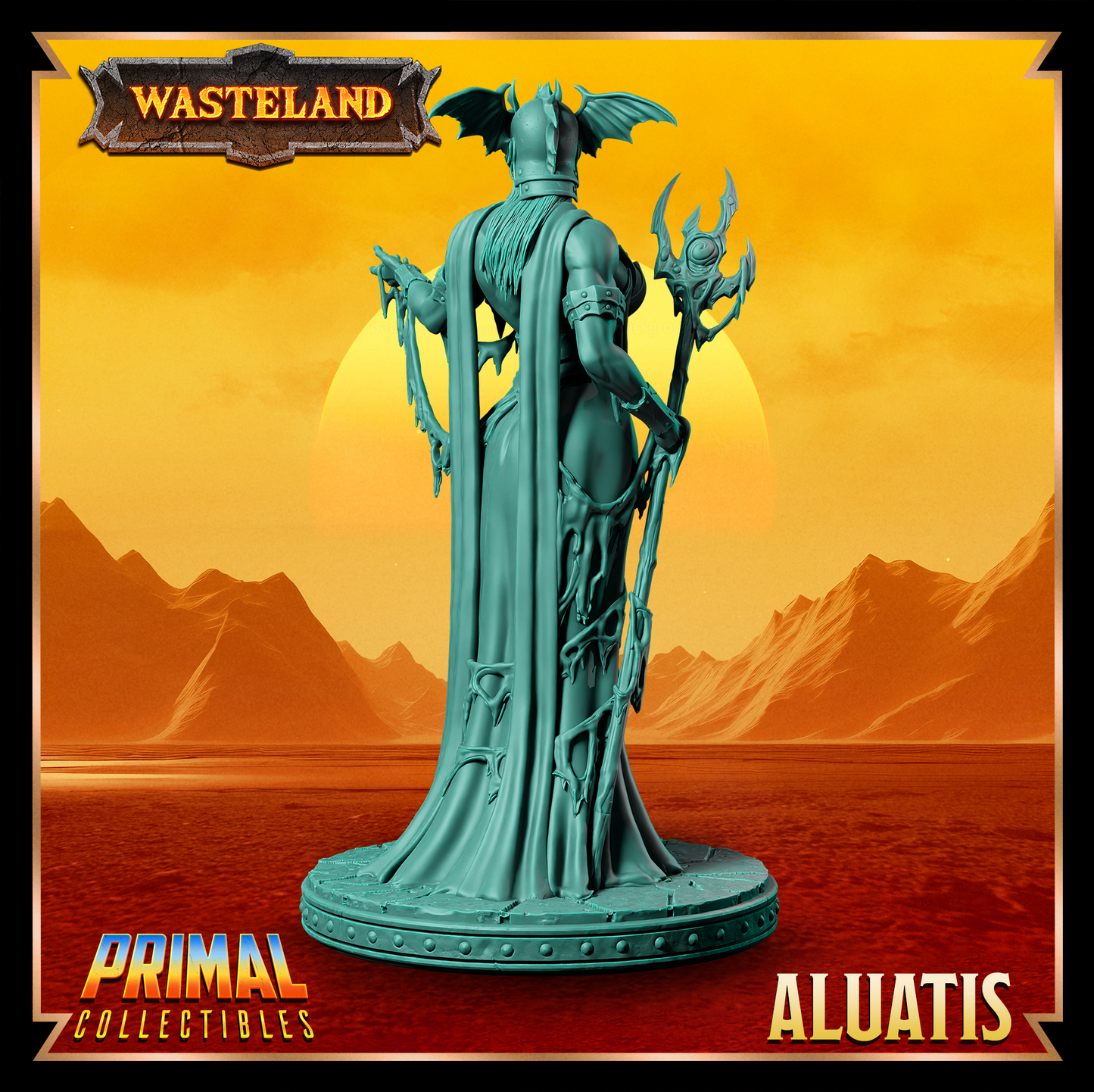 Aluatis - Human | 32mm / 75mm Scale | PRIMAL Collectibles