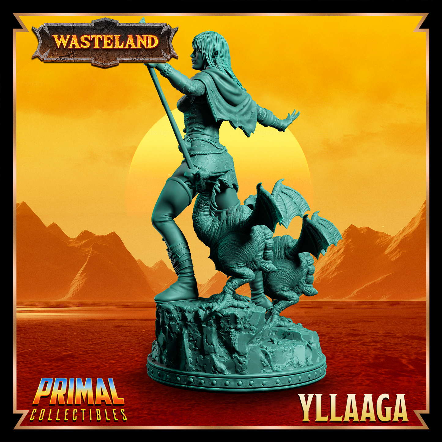 Yllaaga - Half Elf | 32mm / 75mm Scale | PRIMAL Collectibles