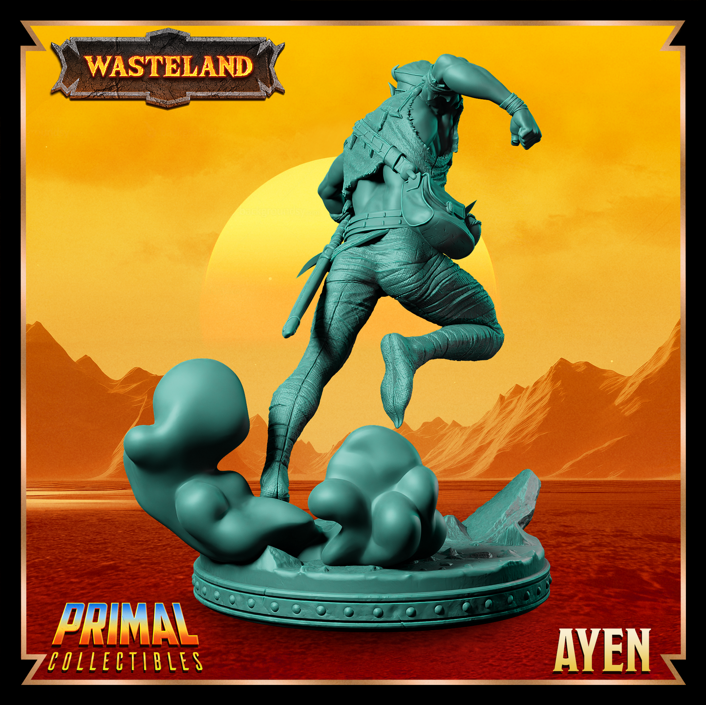 Ayen - Elf | 32mm / 75mm Scale | PRIMAL Collectibles