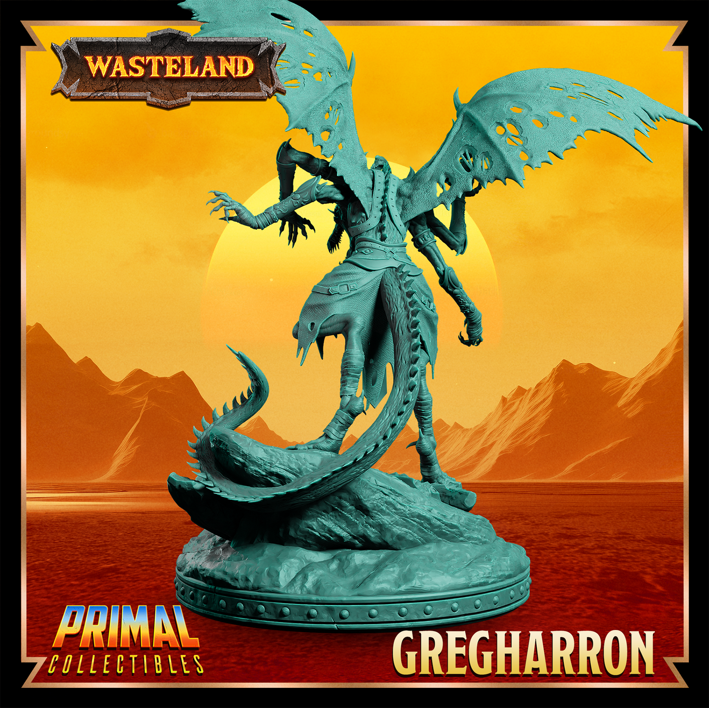 Gregharron - Sorcerer King | 32mm Scale | PRIMAL Collectibles