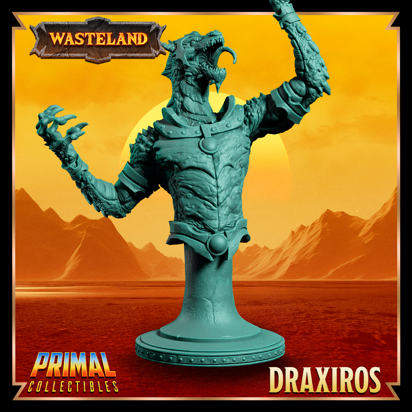Draxiros - Sorcerer King | Bust | PRIMAL Collectibles