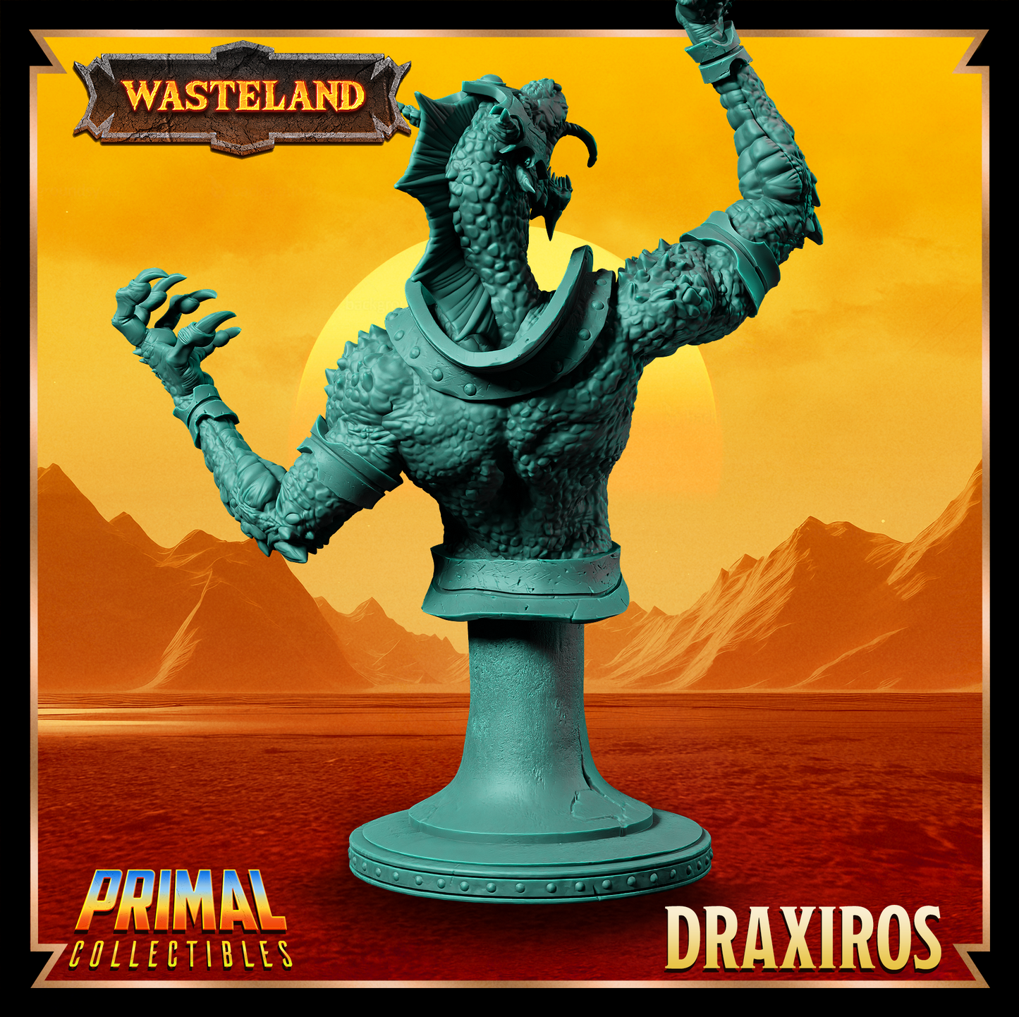 Draxiros - Sorcerer King | Bust | PRIMAL Collectibles