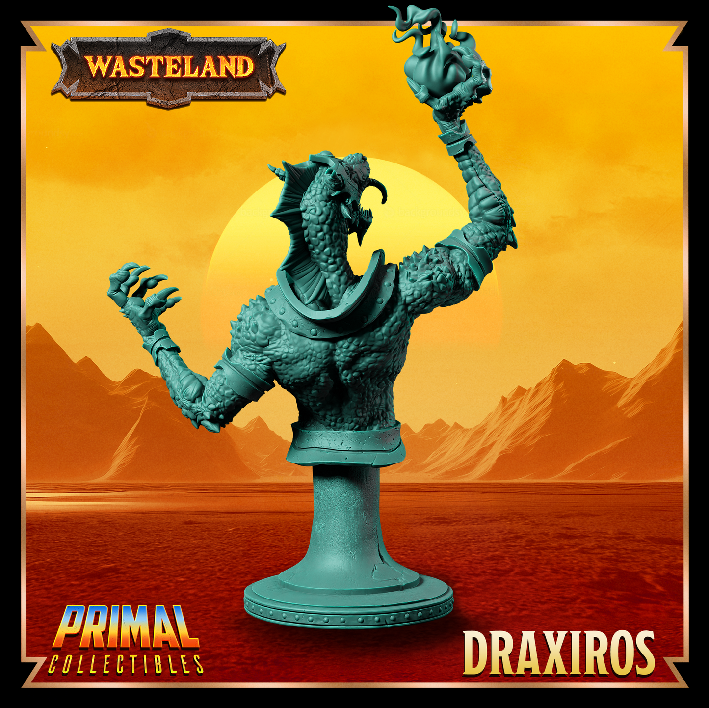 Draxiros - Sorcerer King | Bust | PRIMAL Collectibles