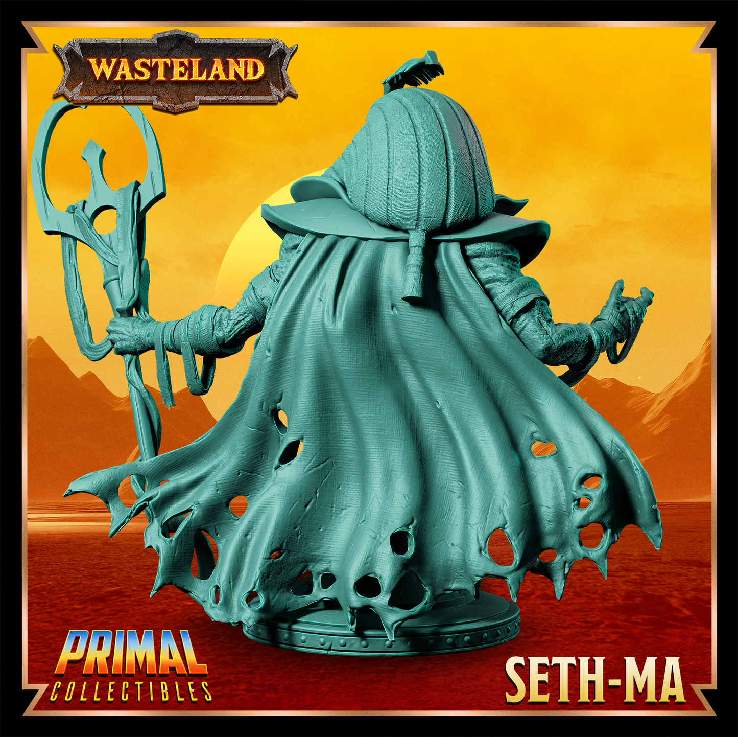 Sethma - Sorcerer King | Bust | PRIMAL Collectibles