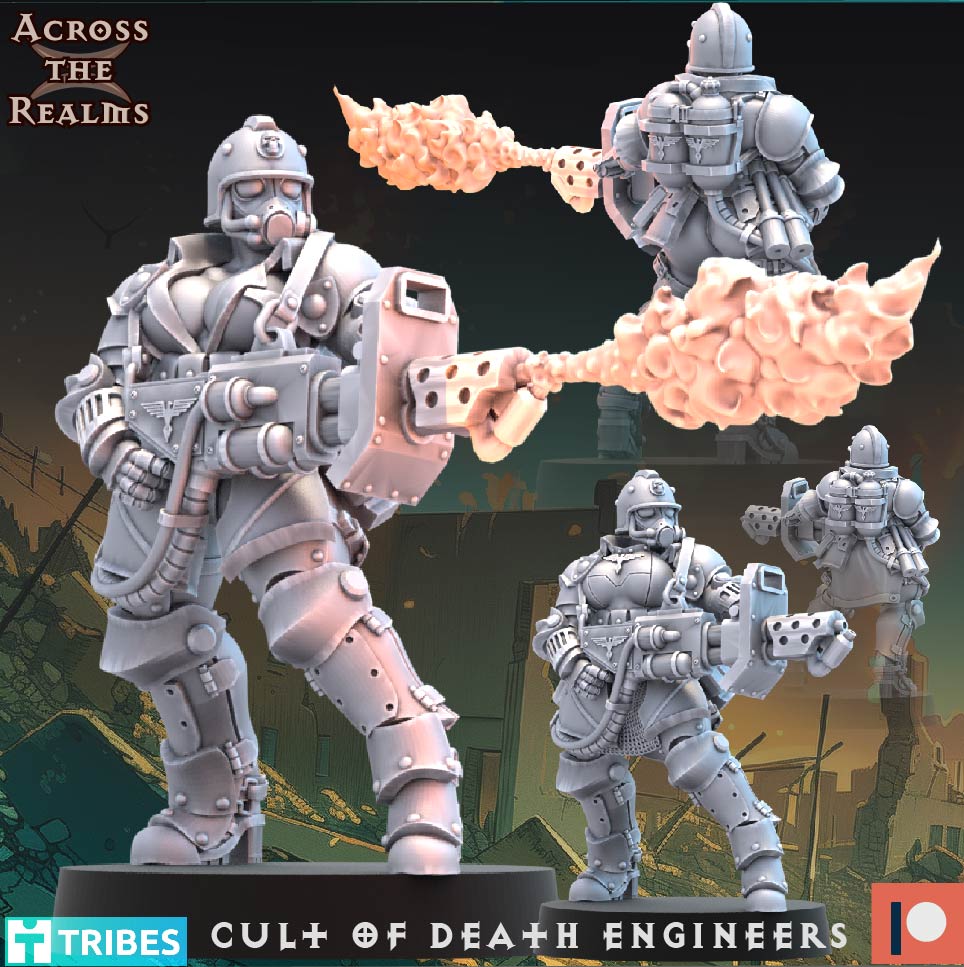 Engineers | 32mm Scale | Across the Realms