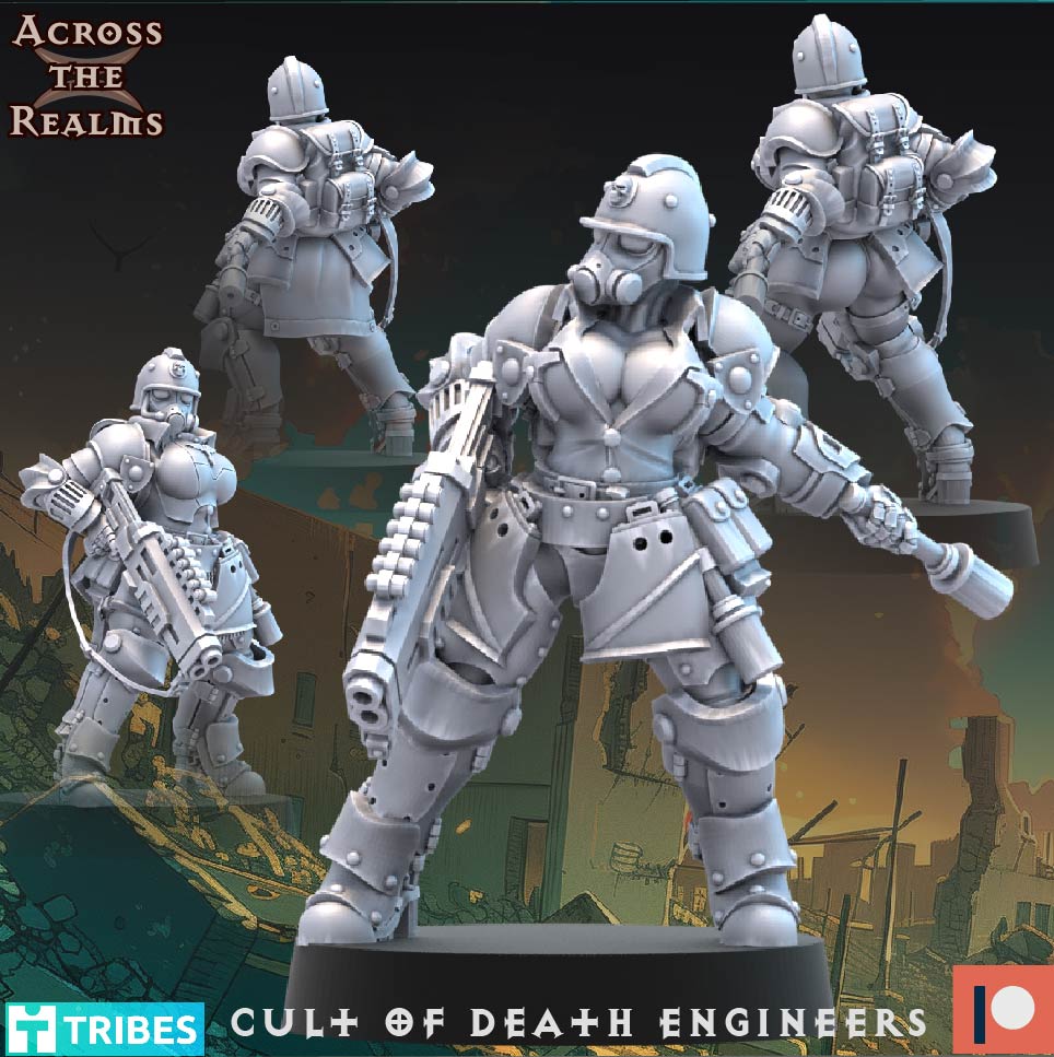 Engineers | 32mm Scale | Across the Realms