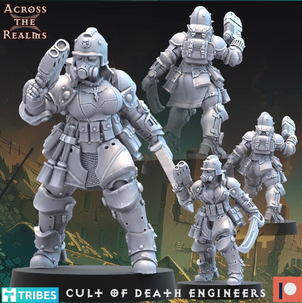 Engineers | 32mm Scale | Across the Realms