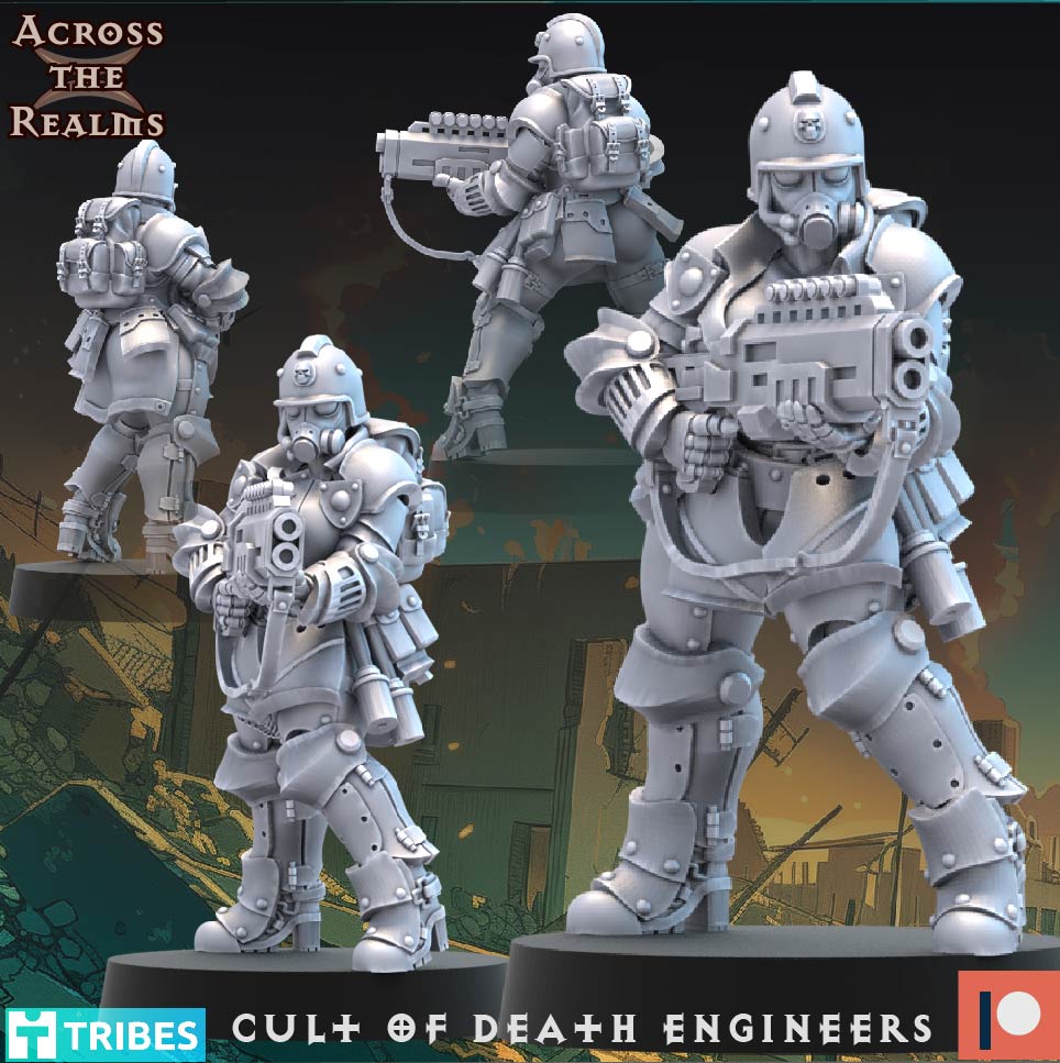 Engineers | 32mm Scale | Across the Realms