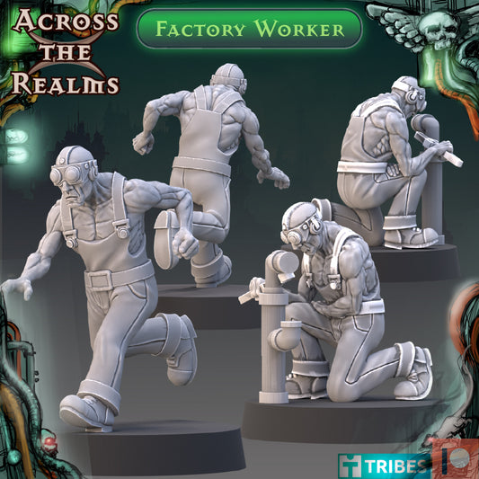 Factory Worker | 32mm Scale | Across the Realms