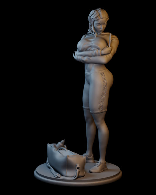 Gym Girl Maya | 75mm / 120mm / 180mm | Dart Arts 3D