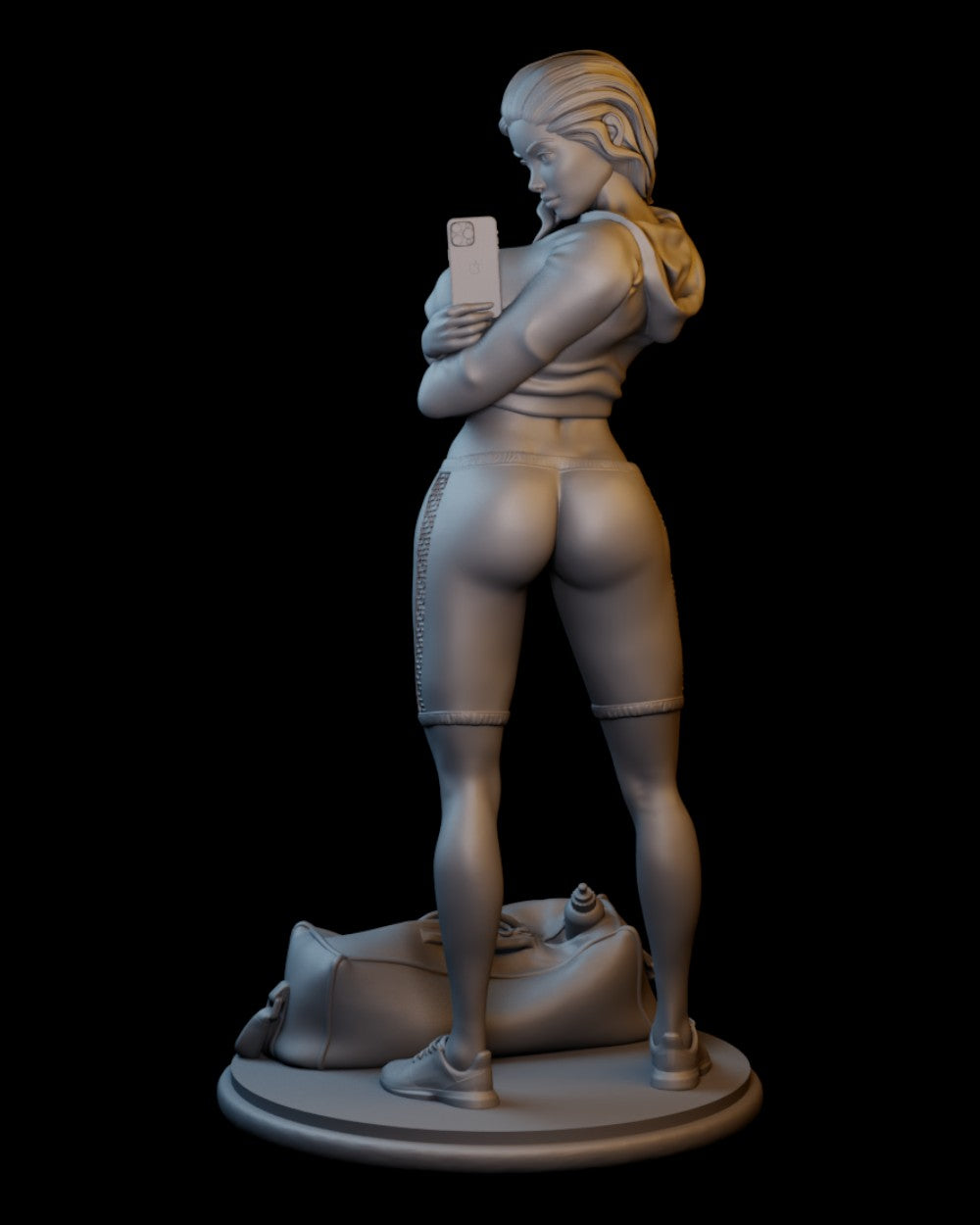 Gym Girl Maya | 75mm / 120mm / 180mm | Dart Arts 3D
