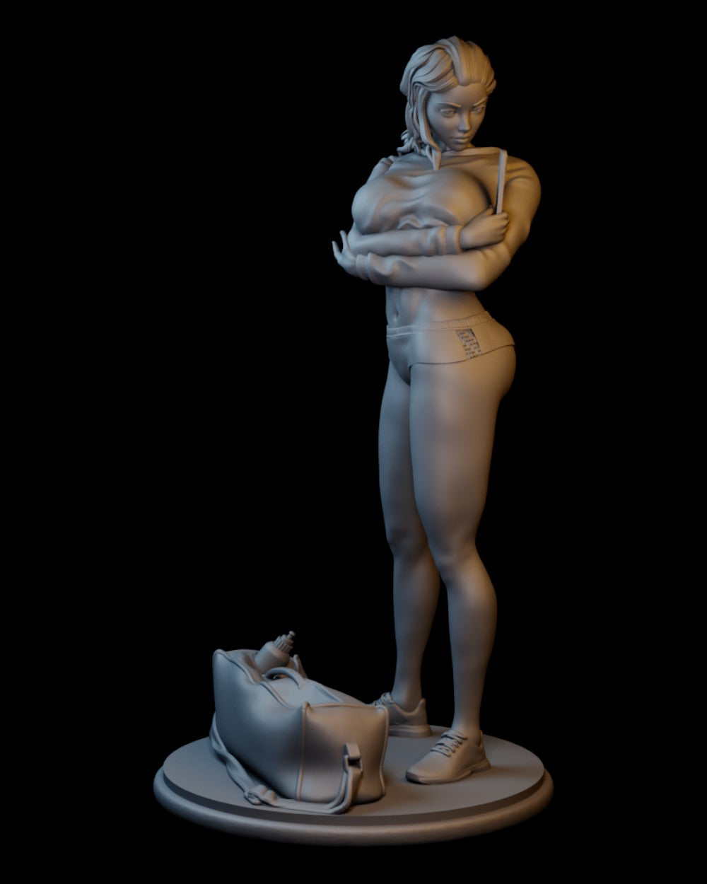 Gym Girl Maya | 75mm / 120mm / 180mm | Dart Arts 3D