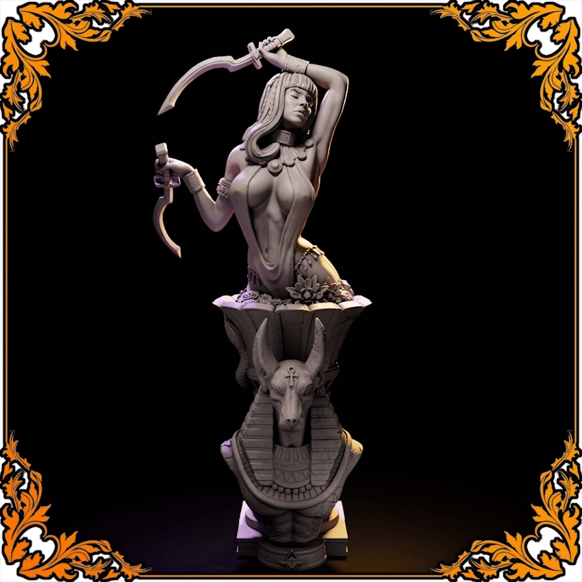 Nubia | Bust | BlackBirdMiniatures