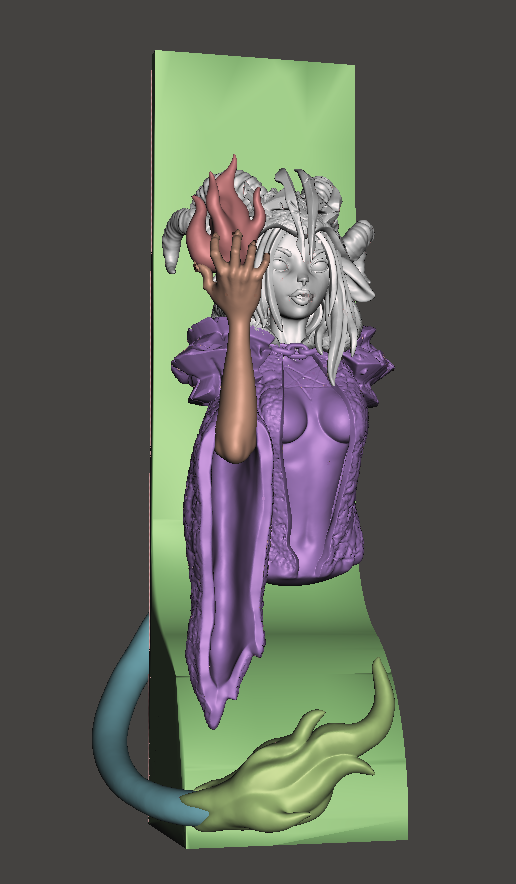 Dark Delilah | Bust | Atlas 3DSS