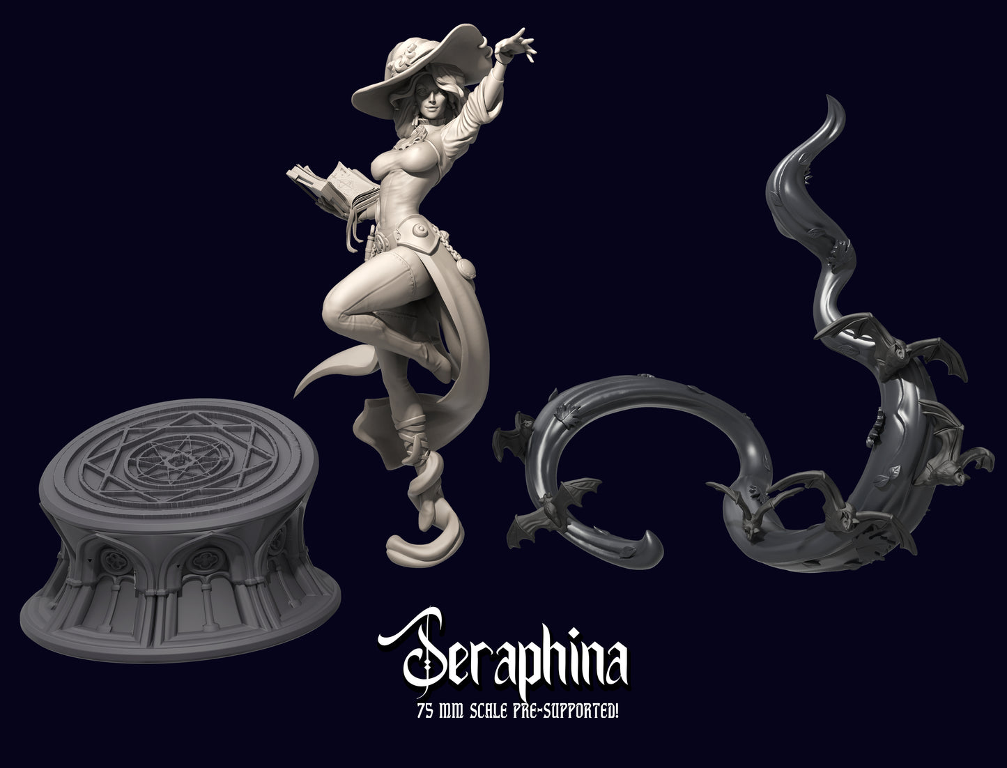 Seraphina | 75mm Scale | Dungeons & Maidens