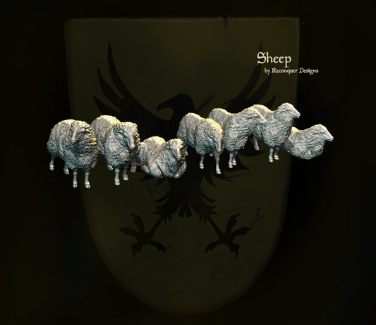 Sheep | 28mm Scale | Reconquer Designs