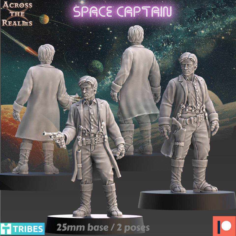 Space Captain | 32mm Scale | Across the Realms