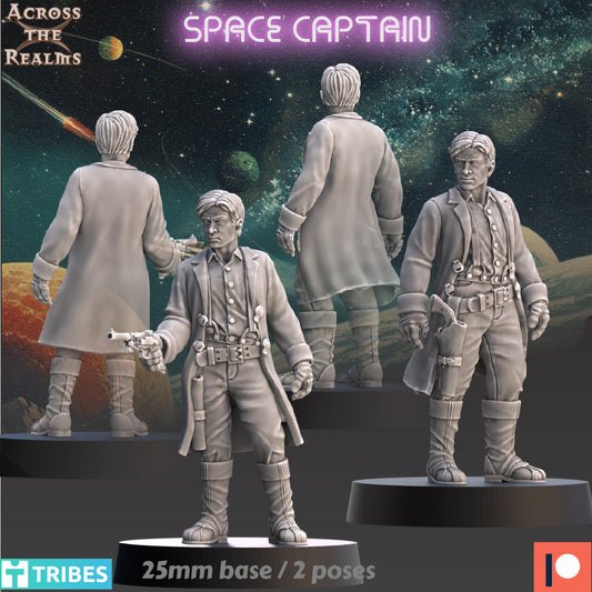 Space Captain | 32mm Scale | Across the Realms