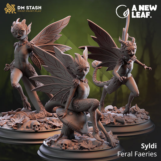Syldi - Feral Faeries | 32mm / 75mm Scale