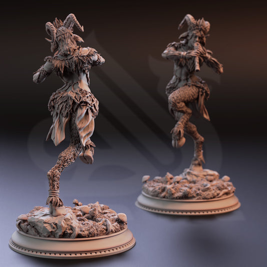 Sylvia of the Fringe - Faun Enchantress | 32mm / 75mm Scale