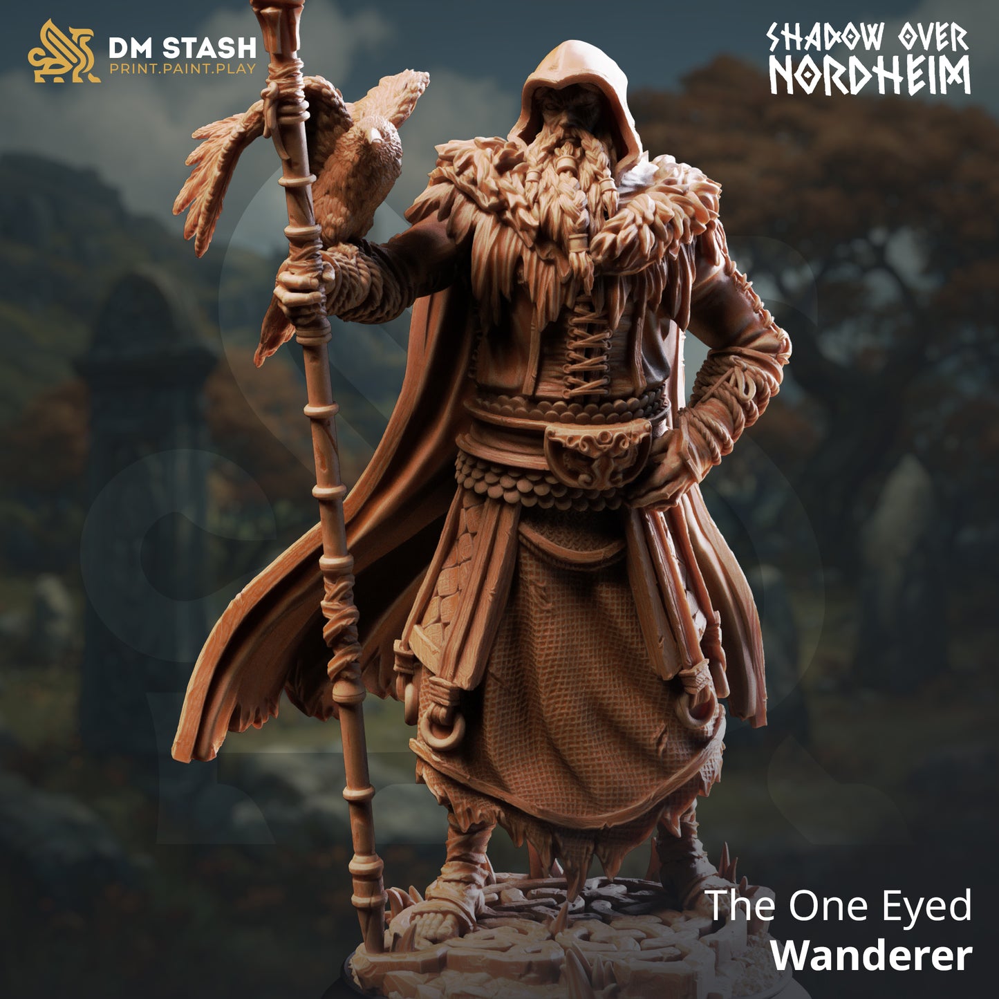 The One Eyed Wanderer | 32mm / 75mm Scale | DM Stash