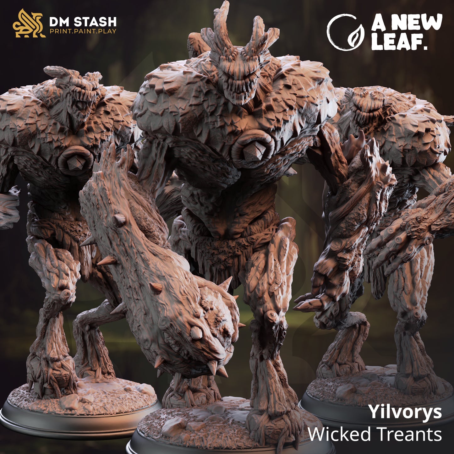 Yilvorys - Wicked Treants | 32mm / 75mm Scale