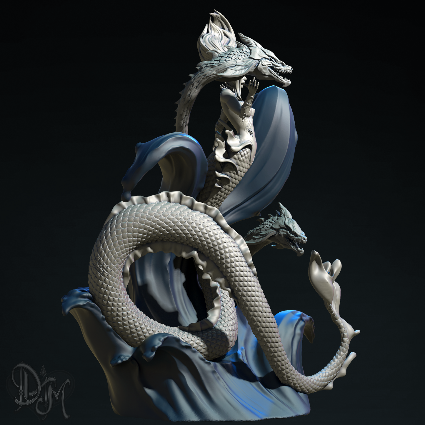 Zehenna, the Sea Nymph | 75mm Scale | Dungeons & Maidens