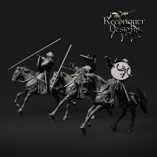 12th - Early 13th Century Andalusian Noble Casualties | 28mm Scale | Reconquer Designs