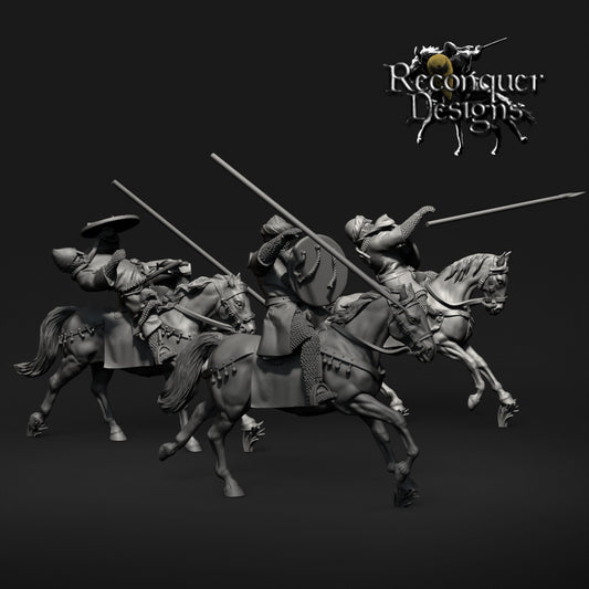 12th - Early 13th Century Andalusian Noble Casualties | 28mm Scale | Reconquer Designs